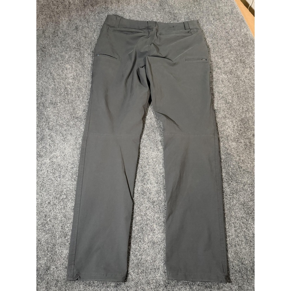 Kuhl Pants Mens 35x34 Gray Resistor Chino Stretch Water Resistant Travel - Picture 7 of 11